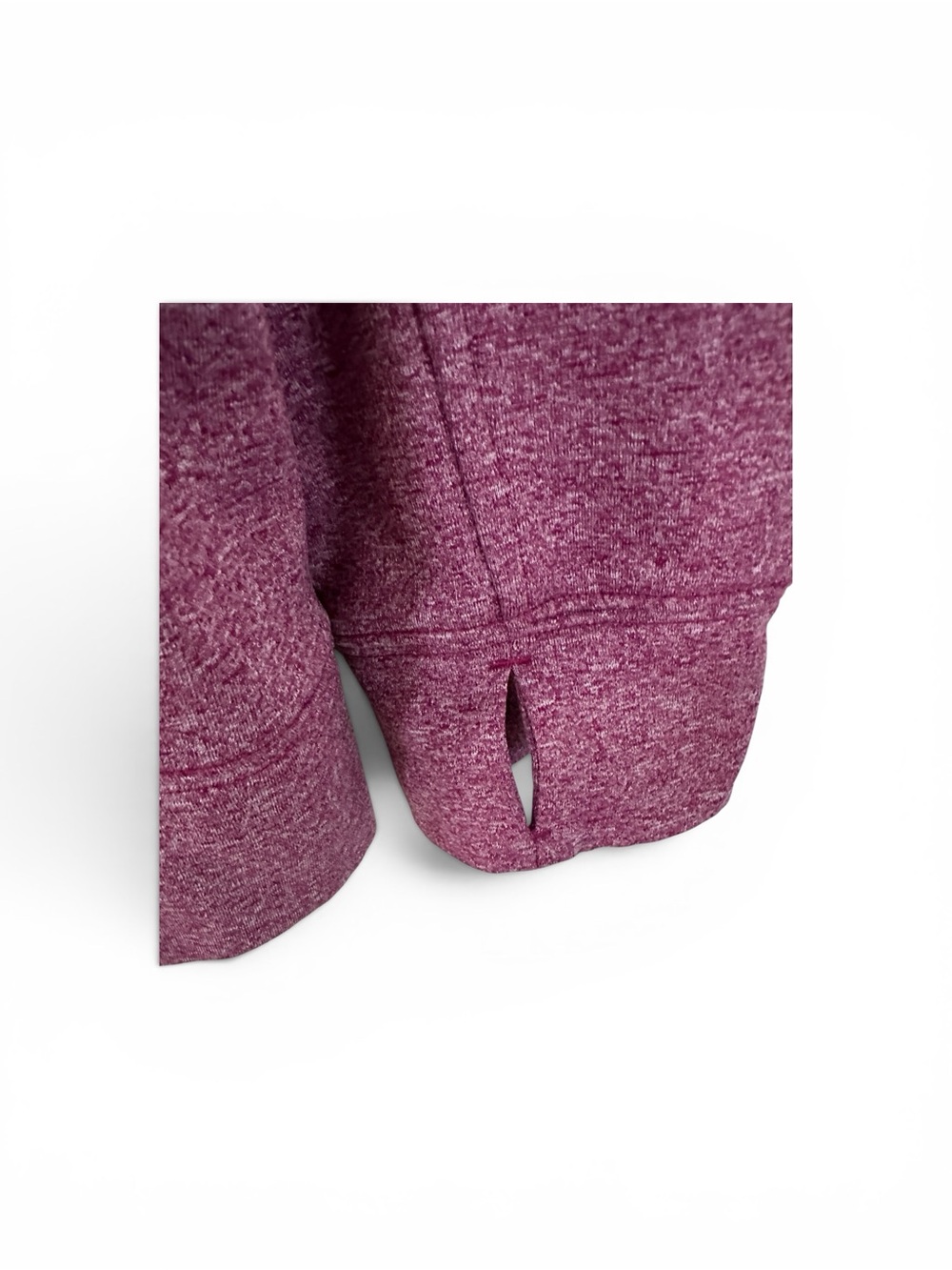 The North Face Heathered Purple Hoodie with Coral Accents - Picture 4 of 6